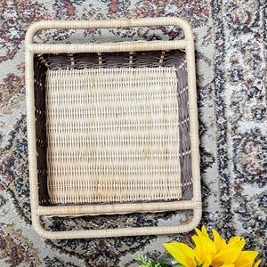 Wicker Boho Basket